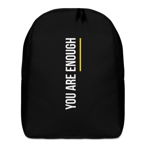 Default Title You are Enough (condensed) Minimalist Backpack by Design Express