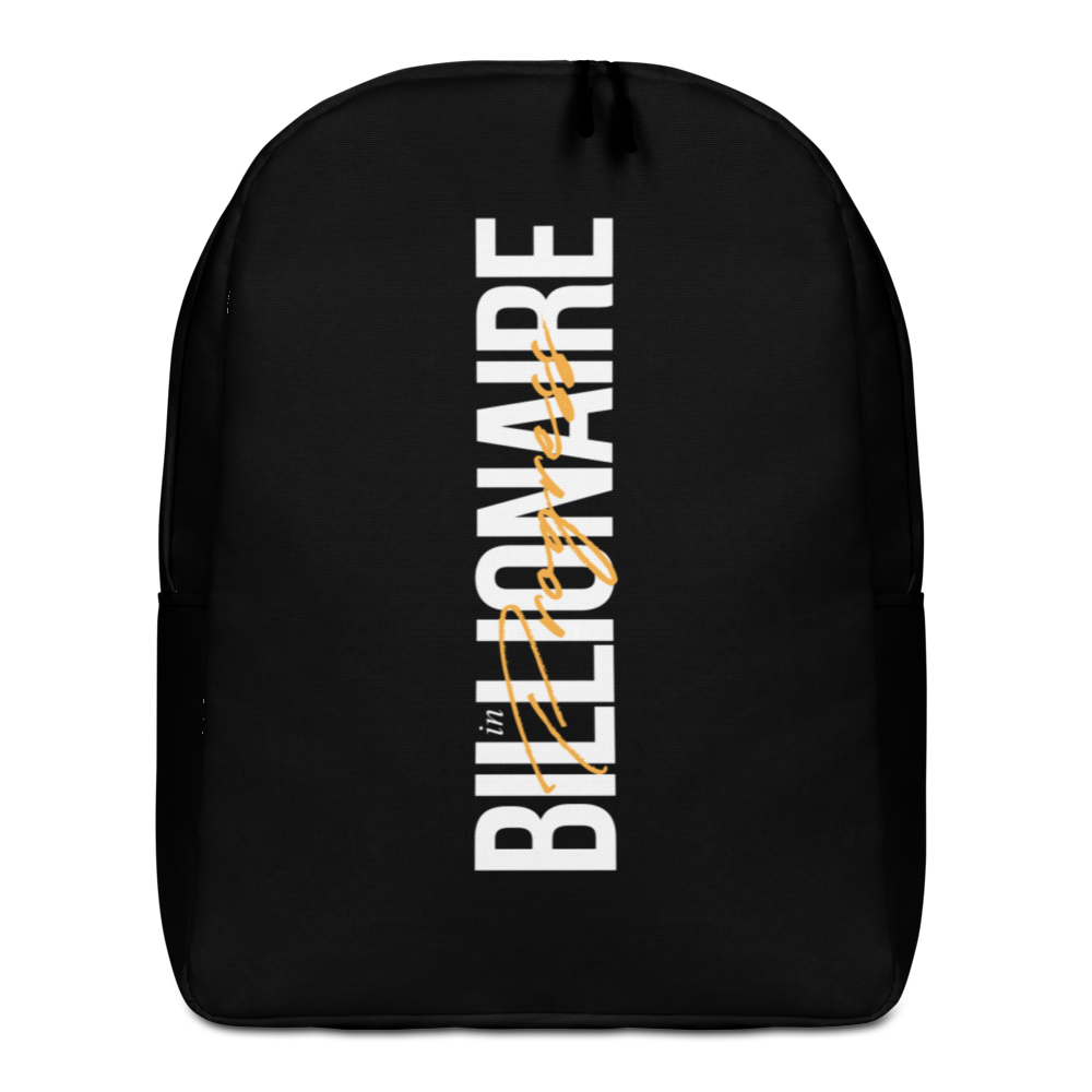 Default Title Billionaire in Progress (motivation) Minimalist Backpack by Design Express
