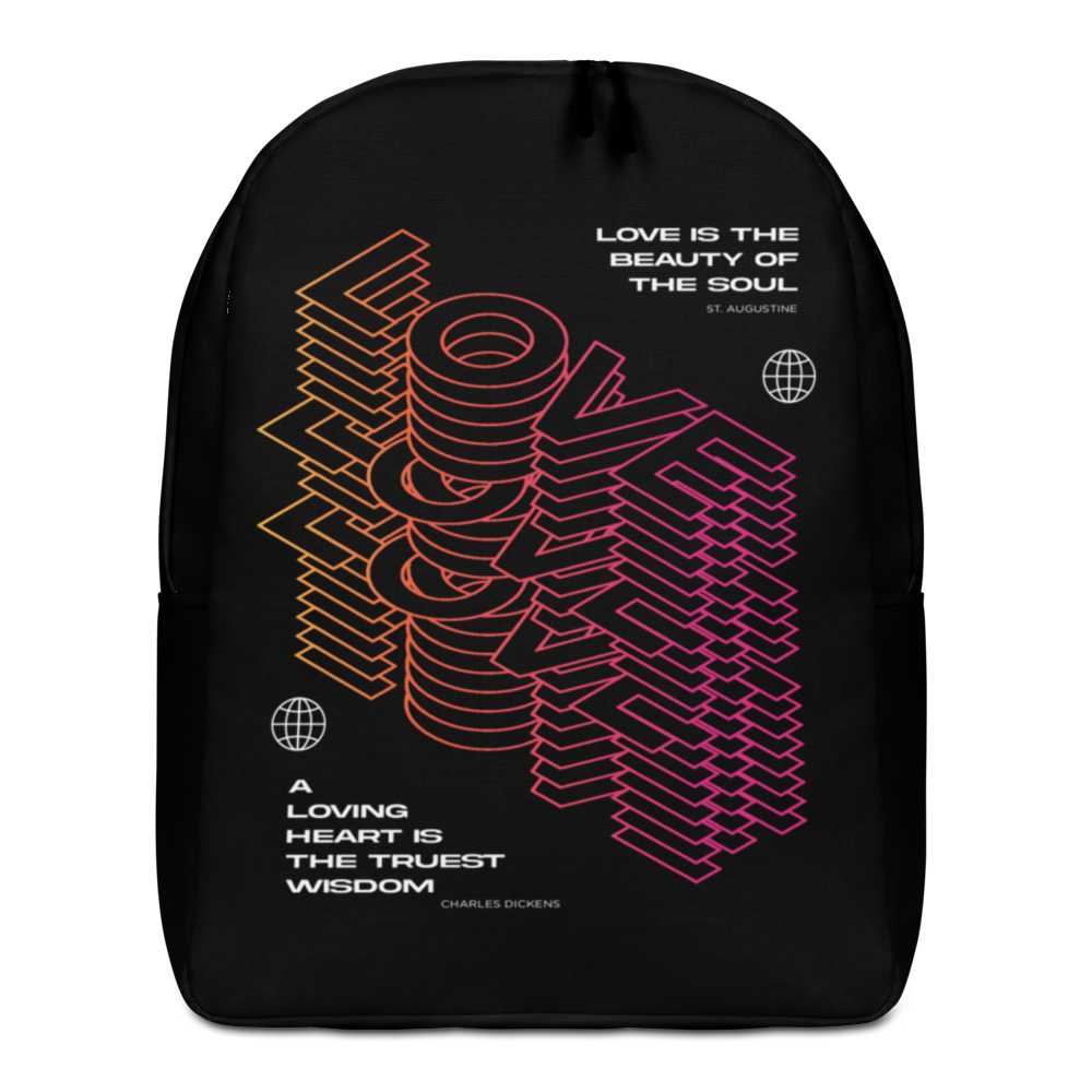 Default Title Love (motivation) Minimalist Backpack by Design Express