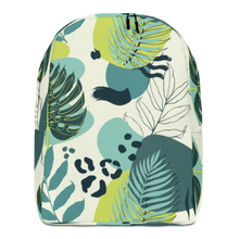 Default Title Fresh Tropical Leaf Pattern Minimalist Backpack by Design Express