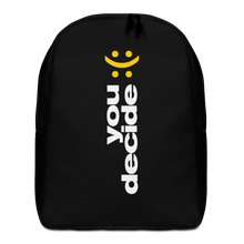 Default Title You Decide (Smile-Sullen) Minimalist Backpack by Design Express