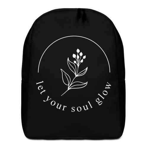 Default Title Let your soul glow Minimalist Backpack by Design Express