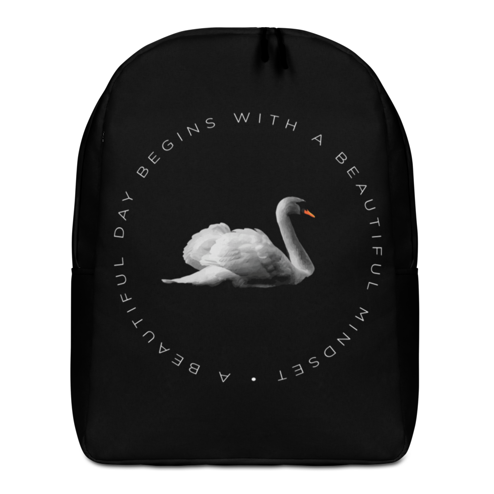 Default Title a Beautiful day begins with a beautiful mindset Minimalist Backpack by Design Express