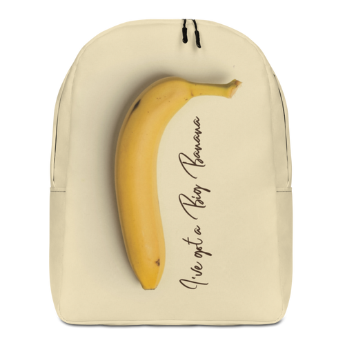 Default Title I've got a big banana Minimalist Backpack by Design Express