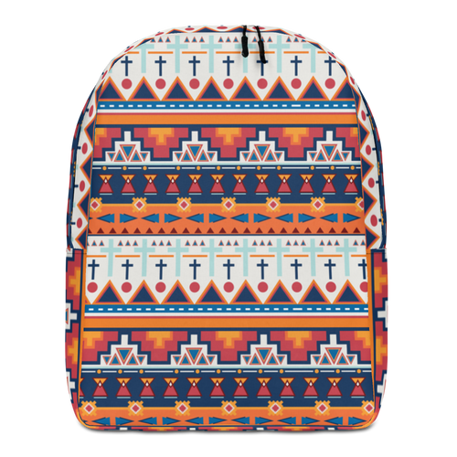 Default Title Traditional Pattern 01 Minimalist Backpack by Design Express