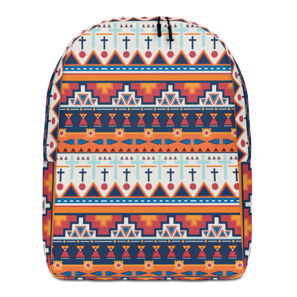 Default Title Traditional Pattern 01 Minimalist Backpack by Design Express