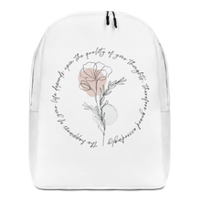 Default Title the happiness of your life deppends upon the quality of your thoughts Minimalist Backpack by Design Express