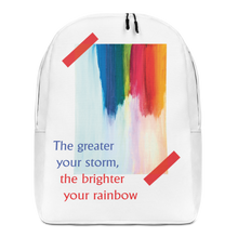 Default Title Rainbow Minimalist Backpack White by Design Express