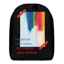 Default Title Rainbow Minimalist Backpack Black by Design Express