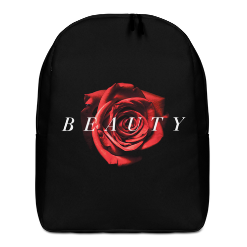 Default Title Beauty Red Rose Minimalist Backpack by Design Express