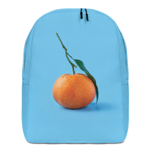 Default Title Orange on Blue Minimalist Backpack by Design Express