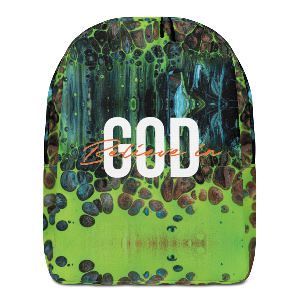 Default Title Believe in God Minimalist Backpack by Design Express