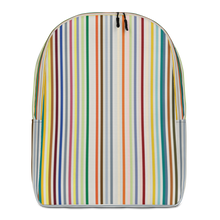 Default Title Colorfull Stripes Minimalist Backpack by Design Express