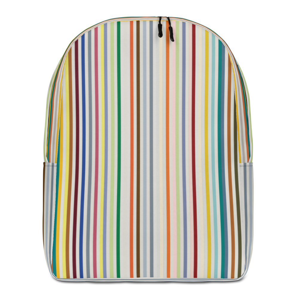 Default Title Colorfull Stripes Minimalist Backpack by Design Express