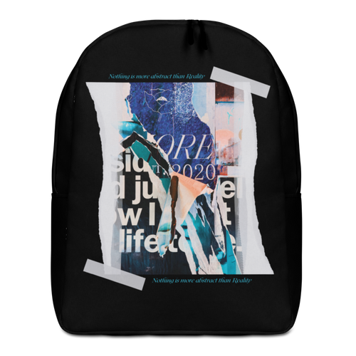 Default Title Nothing is more abstarct than reality Minimalist Backpack by Design Express