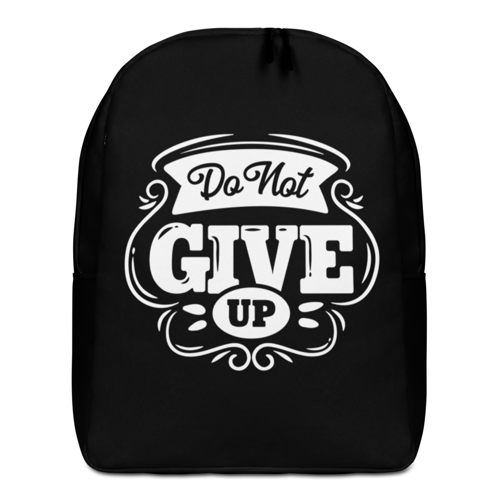 Default Title Do Not Give Up Minimalist Backpack by Design Express