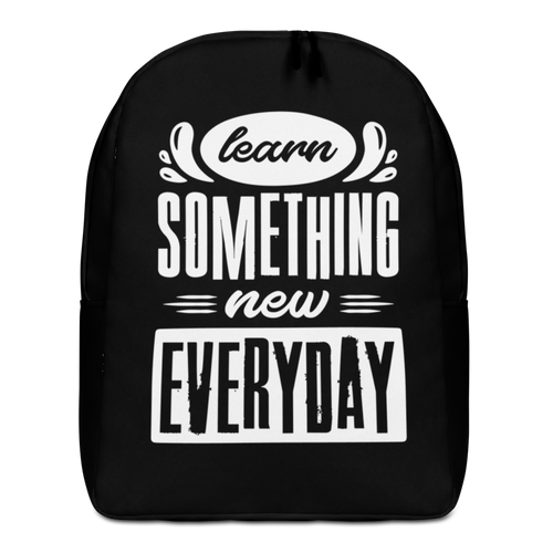 Default Title Learn Something New Everyday Minimalist Backpack by Design Express