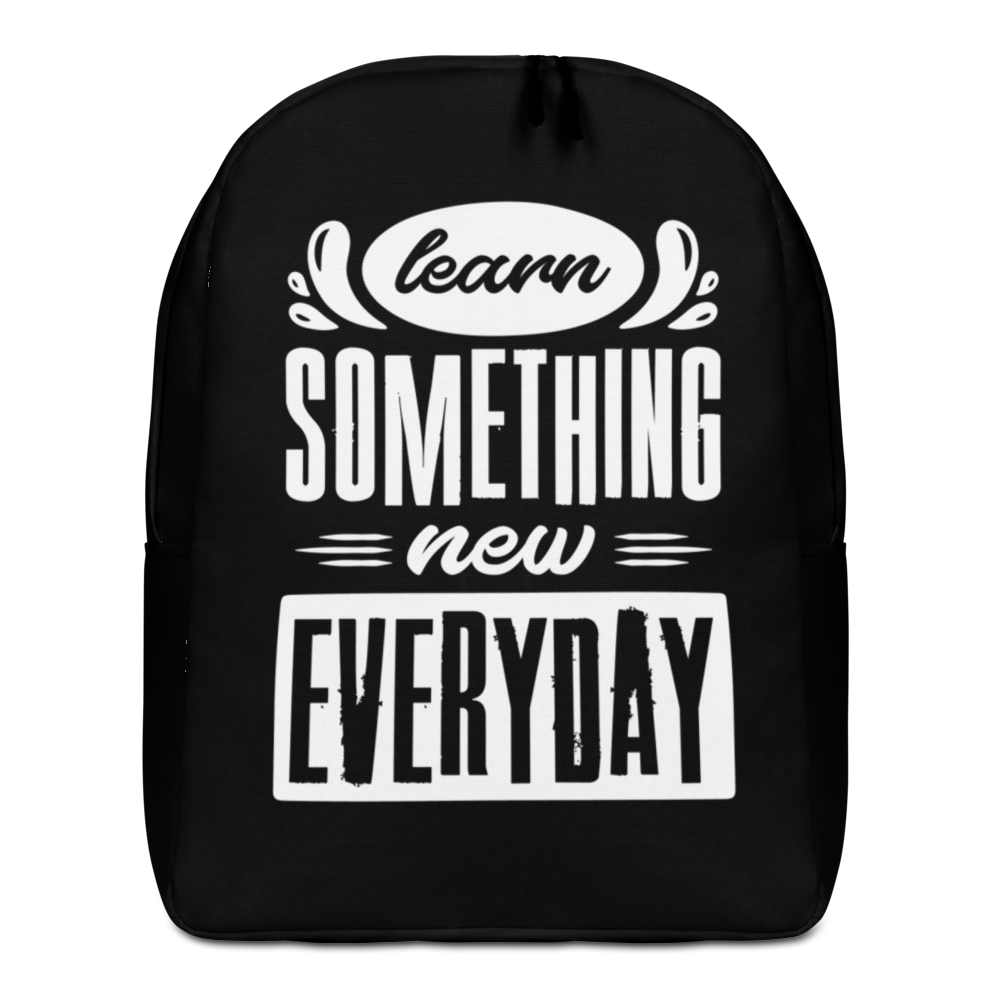 Default Title Learn Something New Everyday Minimalist Backpack by Design Express