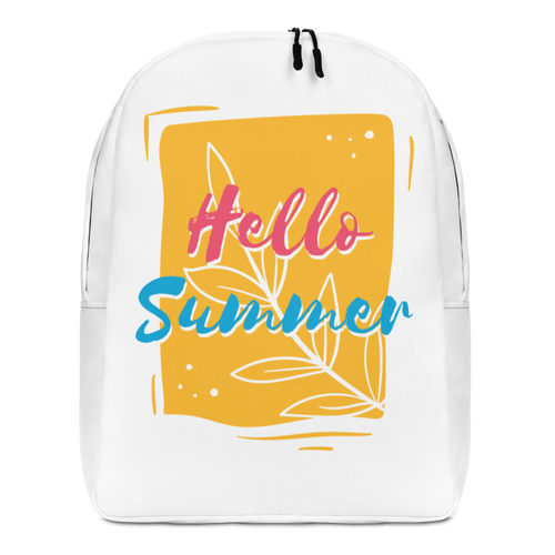 Default Title Hello Summer Minimalist Backpack by Design Express