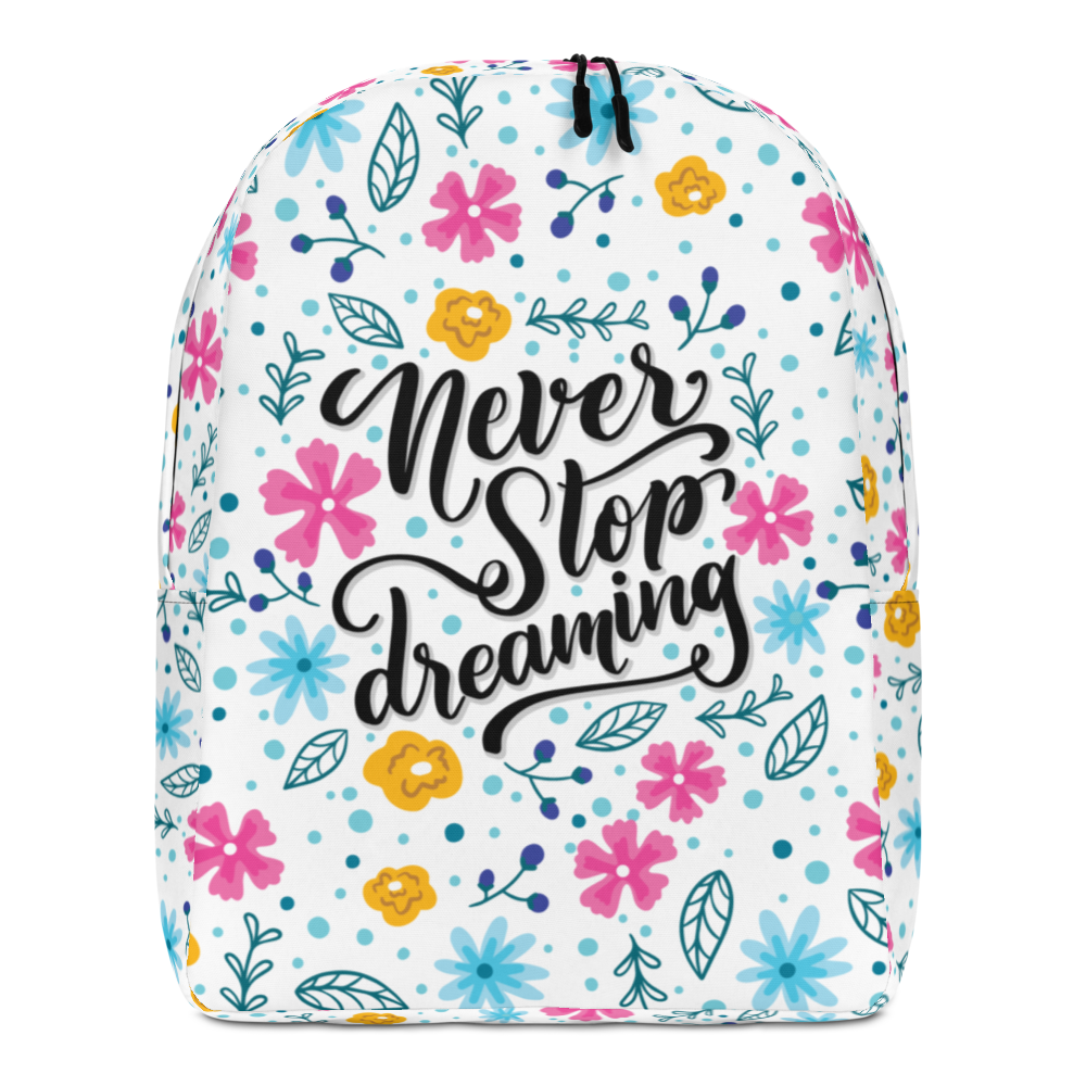 Default Title Never Stop Dreaming Minimalist Backpack by Design Express