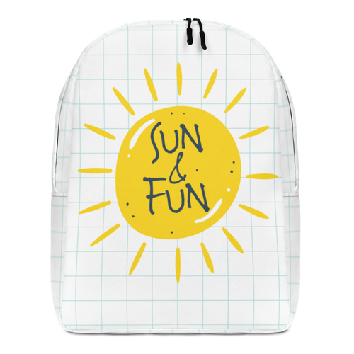 Default Title Sun & Fun Minimalist Backpack by Design Express