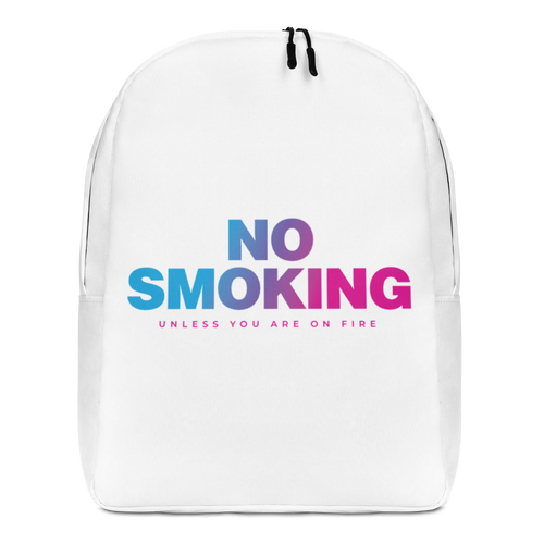 Default Title No Smoking Minimalist Backpack by Design Express