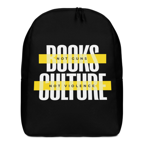 Default Title Books not Guns, Culture not Violence Minimalist Backpack by Design Express