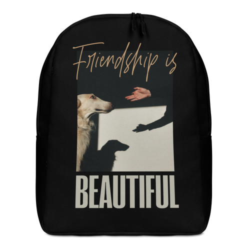 Default Title Friendship is Beautiful Minimalist Backpack by Design Express