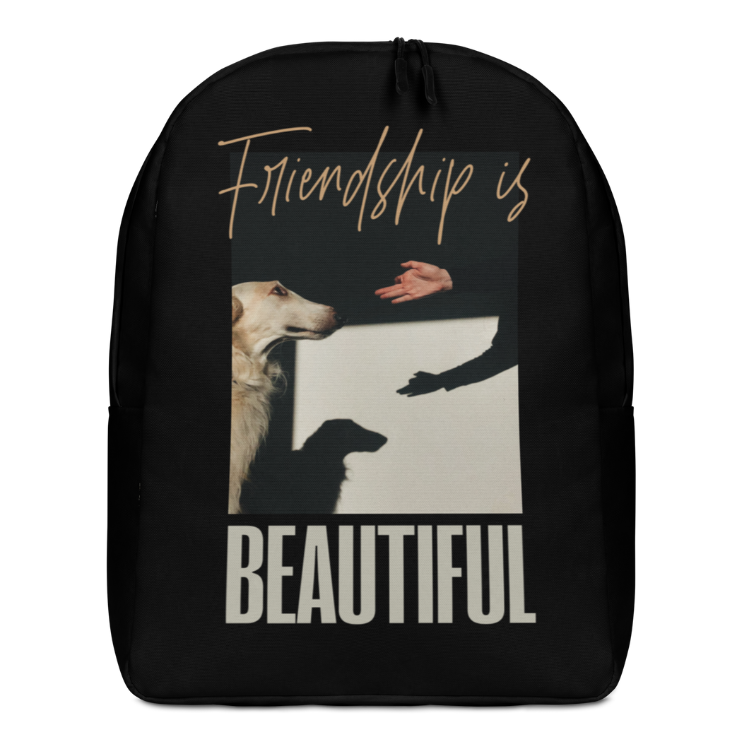 Default Title Friendship is Beautiful Minimalist Backpack by Design Express