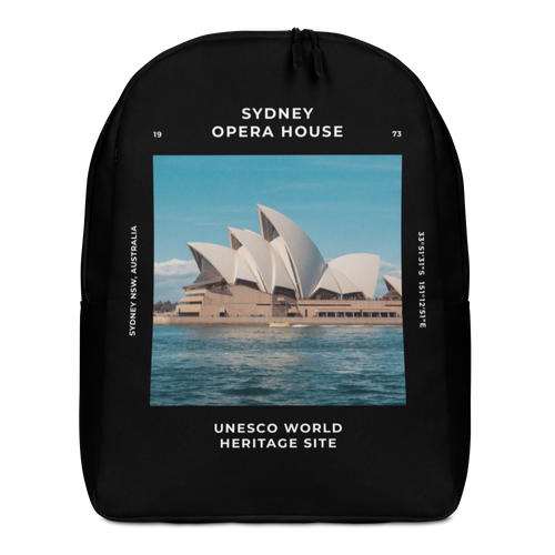 Default Title Sydney Australia Minimalist Backpack by Design Express