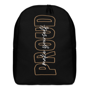 Default Title Make Yourself Proud Minimalist Backpack by Design Express