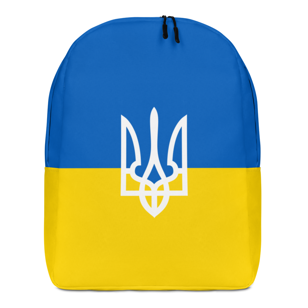 Ukraine Trident Minimalist Backpack