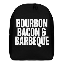 Bourbon Bacon & Barbeque (Funny) Minimalist Backpack