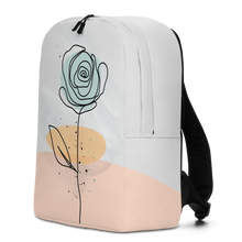 Pasty Flower Line Minimalist Backpack by Design Express