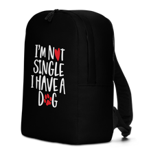 I'm Not Single, I Have A Dog (Dog Lover) Funny Minimalist Backpack by Design Express