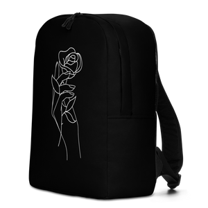 Rose in Hand Minimalist Backpack by Design Express