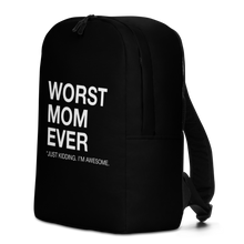 Worst Mom Ever (Funny) Minimalist Backpack by Design Express