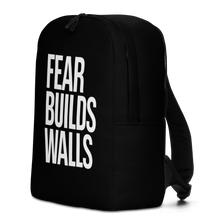 Fear Builds Walls (motivation) Minimalist Backpack by Design Express