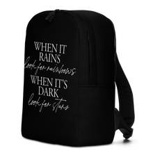 When it rains, look for rainbows (Quotes) Minimalist Backpack by Design Express