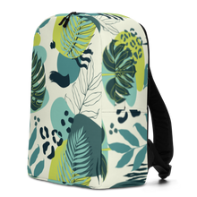 Fresh Tropical Leaf Pattern Minimalist Backpack by Design Express