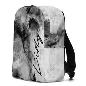 Dirty Abstract Ink Art Minimalist Backpack by Design Express