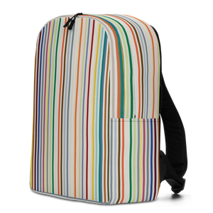 Colorfull Stripes Minimalist Backpack by Design Express