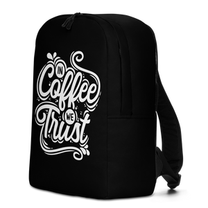 In Coffee We Trust Minimalist Backpack by Design Express