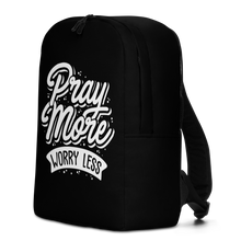 Pray More Worry Less Minimalist Backpack by Design Express