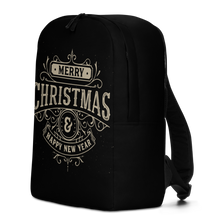 Merry Christmas & Happy New Year Minimalist Backpack by Design Express