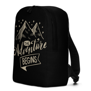 The Adventure Begins Minimalist Backpack by Design Express