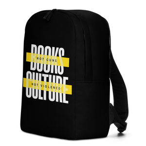 Books not Guns, Culture not Violence Minimalist Backpack by Design Express