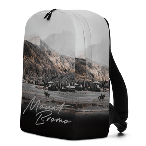 Mount Bromo Full Print Minimalist Backpack by Design Express