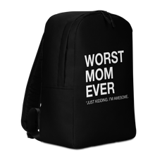 Worst Mom Ever (Funny) Minimalist Backpack by Design Express