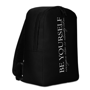 Be Yourself Quotes Minimalist Backpack by Design Express